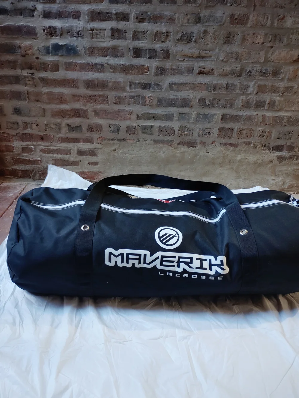 Maverik XL Monster Lacrosse Black Duffel Bag - Lacrosse Gear